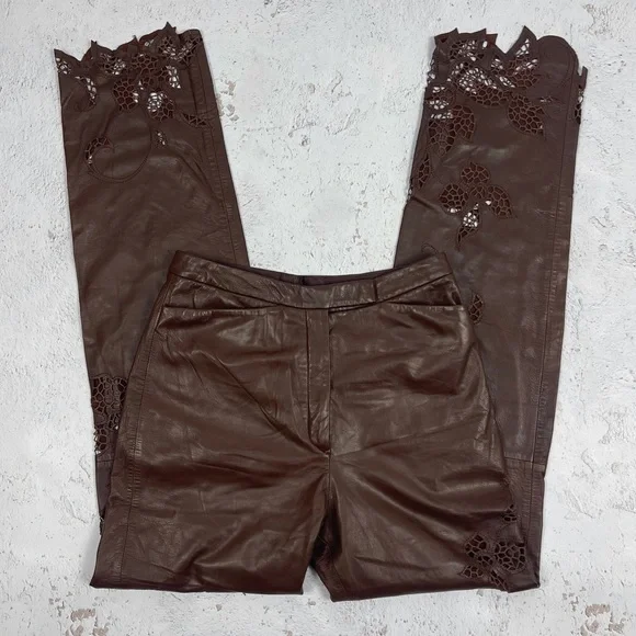 Richard Tyler Couture Leather Pants - Picture 4 of 8